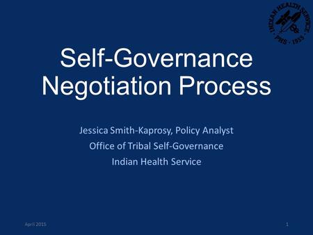 Self-Governance Negotiation Process