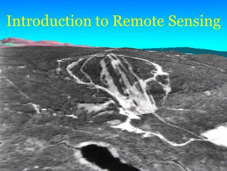 Introduction to Remote Sensing. Outline What is remote sensing? The electromagnetic spectrum (EMS) The four resolutions Image Classification Incorporation.