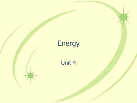 Energy Unit 4.