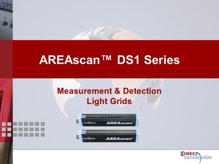 AREAscan™ DS1 Series Measurement & Detection Light Grids.
