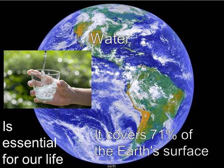Is essential for our life. But water can cause many tragedies, too…