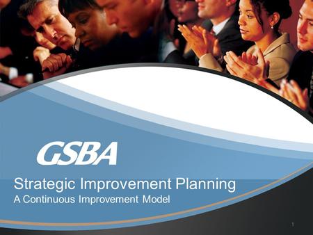 Strategic Improvement Planning A Continuous Improvement Model 1.