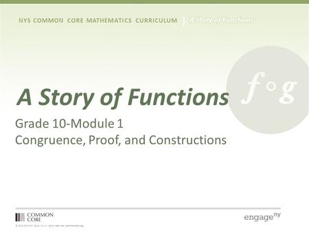 A Story of Functions Grade 10-Module 1