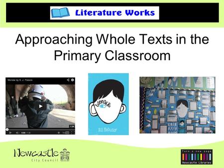 Approaching Whole Texts in the Primary Classroom.