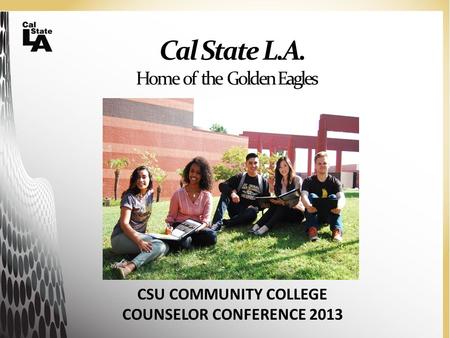 Cal State L.A. Home of the Golden Eagles