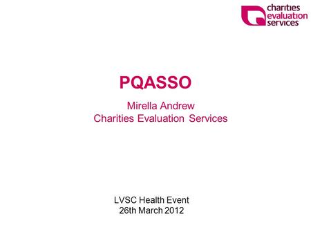 LVSC Health Event 26th March 2012