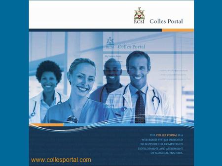 Www.collesportal.com. Benefits of The Colles Portal  Single web-based portal with 24/7 access  Connect & enhance communication between all sector stakeholders.