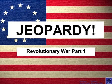 Revolutionary War Part 1