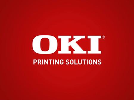 Oki Printing Solutions Product Training for the MC560/CX2033 MFP.