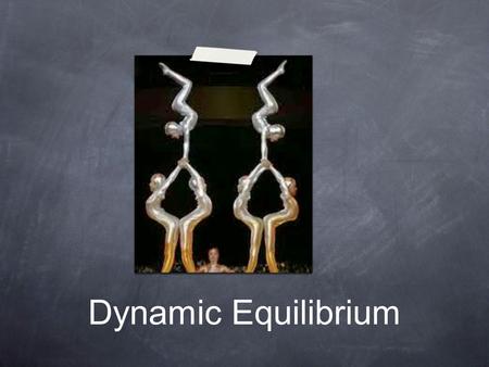 Dynamic Equilibrium. Objectives Describe chemical equilibrium in terms of equilibrium expressions Use equilibrium constants Describe how various factors.