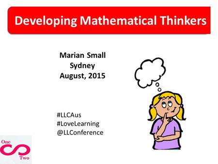 Developing Mathematical Thinkers