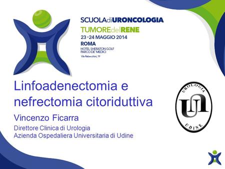 Linfoadenectomia e nefrectomia citoriduttiva