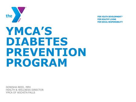 YMCA’s Diabetes Prevention Program