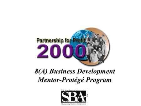 8(A) Business Development Mentor-Protégé Program.