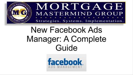 New Facebook Ads Manager: A Complete Guide. There’s no avoiding it anymore Facebook has rolled out the New Ad’s Manager to all marketers The more I play.