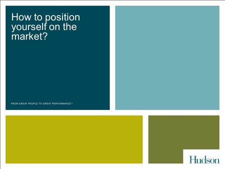 How to position yourself on the market?. How do companies recruit?