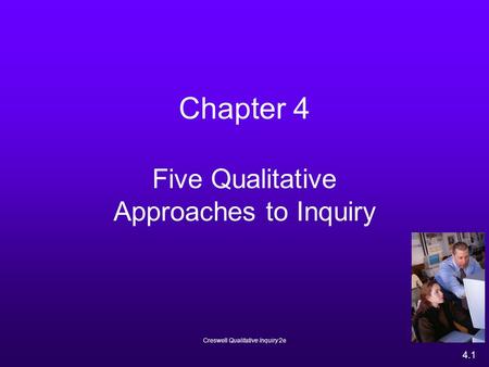 Five Qualitative Approaches to Inquiry