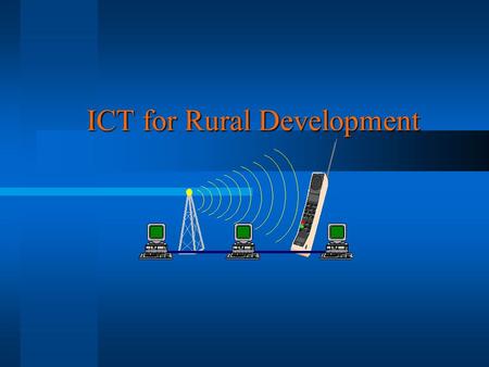 ICT for Rural Development. Topics Introduction Introduction Information Revolution Information Revolution What is ICT What is ICT Potential Uses of ICTs.