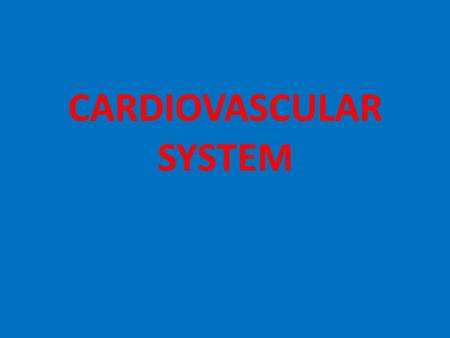 CARDIOVASCULAR SYSTEM The Heart - Structure Right ventricle Septum (dividing wall) Tricuspid valve Vena cavae Aorta Right atrium Semilunar valves Pulmonary.