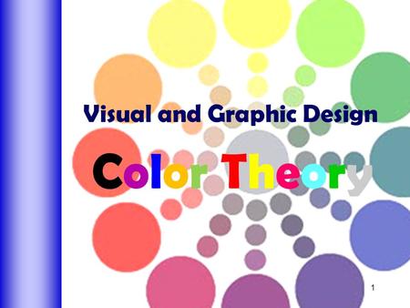 Visual and Graphic Design