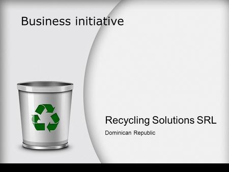 Recycling Solutions SRL