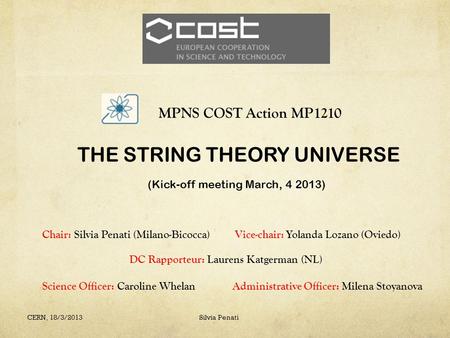 THE STRING THEORY UNIVERSE