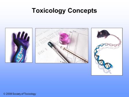 Toxicology Concepts.