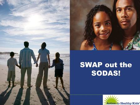 SWAP out the SODAS!. Did you know? …Sodas and monster drinks are just empty calories. …Sports drinks should only be used if you have been working out.