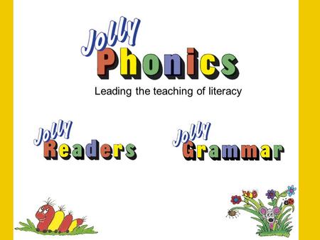 Leading the teaching of literacy