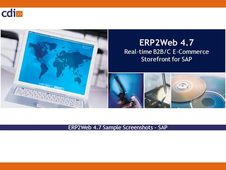 ERP2Web 4.7 Real-time B2B/C E-Commerce Storefront for SAP ERP2Web 4.7 Sample Screenshots – SAP.