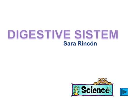Sara Rincón START. Digestion is an important body process where the food we eat, gets converted into substances which can be absorbed by the body. Many.