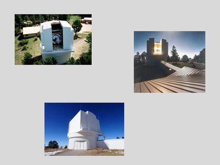 An Ultrafast Review: Decades of the 3.5 m Telescope 1960s: several of the eventual ARC members realize that the Palomar 200” and Lick 120” should not.