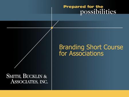 Branding Short Course for Associations. 2 What is a Brand?