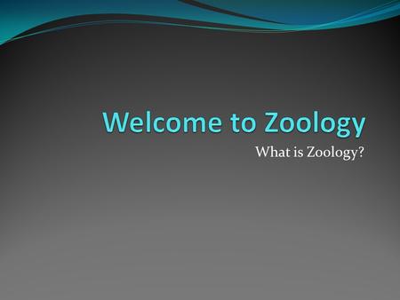 What is Zoology?. I.Definition of Zoology A. Zoology is the scientific study of animals… Includes function, structure and ecology One of the broadest.