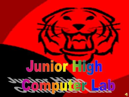 Junior High Computer Lab.