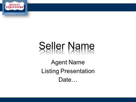 Agent Name Listing Presentation Date…