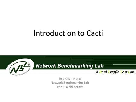 Hsu Chun-Hung Network Benchmarking Lab
