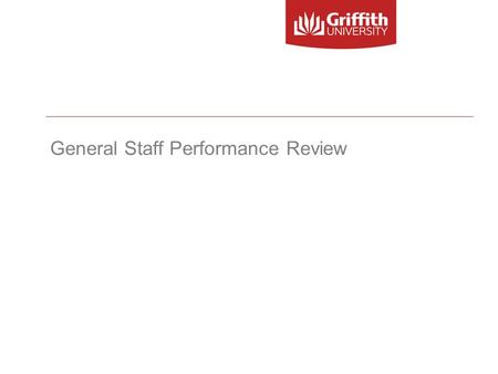 General Staff Performance Review. What are performance reviews?  Process of developing a shared understanding amongst employees and supervisors about.