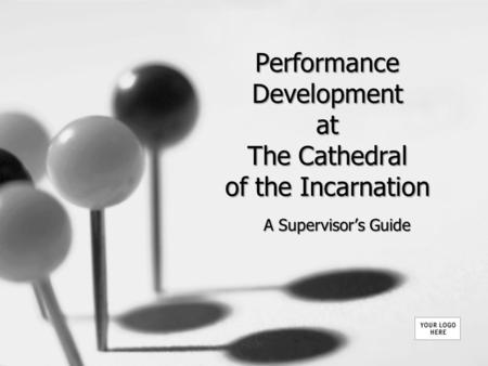 Performance Development at The Cathedral of the Incarnation A Supervisor’s Guide.