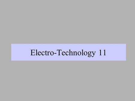 Electro-Technology 11 Canada First 1992 Robots East 1996.