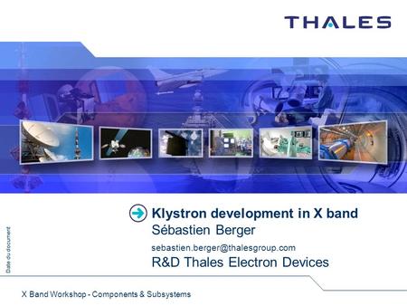 Thales Components & Subsystems