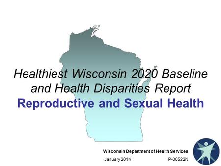 Wisconsin Department of Health Services January 2014 P-00522N Healthiest Wisconsin 2020 Baseline and Health Disparities Report Reproductive and Sexual.