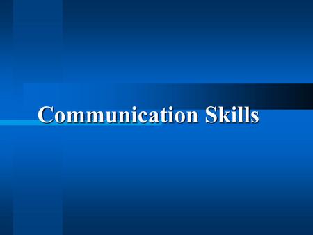 principles of communication ppt presentation