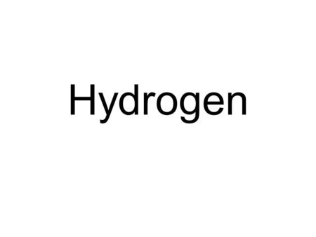 Hydrogen. H Helium He Lithium Li Beryllium Be.