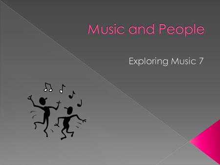  People all over the world spend countless hours listening to music  30 Million people in the US play musical instruments regularly Where do you hear.
