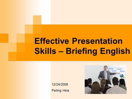 Effective Presentation Skills – Briefing English