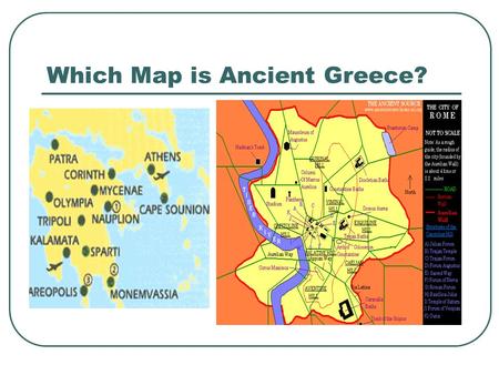 Which Map is Ancient Greece?