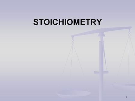 1 STOICHIOMETRY 2 General Approach For Problem Solving 1. Clearly identify the Goal or Goals and the UNITS involved. (starting and ending unit) 2. Determine.