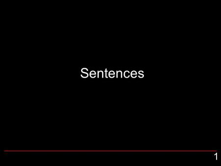 1 Sentences. 2 We traveled to Canada. 3 I try to speak English.