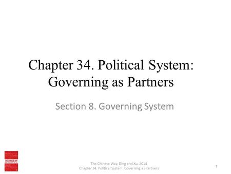 Chapter 34. Political System: Governing as Partners